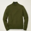 Waschbarer Merino-Pullover mit Stehkragen Waschbarer Merino-Pullover mit Stehkragen