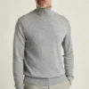 Waschbarer Merino-Rollkragenpullover Waschbarer Merino-Rollkragenpullover