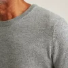 Waschbarer Rundhalspullover aus Merinowolle Waschbarer Rundhalspullover aus Merinowolle