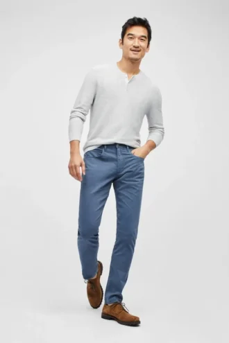 Weiche 5-Pocket-Hose aus italienischer Baumwolle