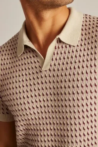 Weicher, luftiger Sweater-Polo Weicher, luftiger Sweater-Polo