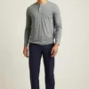 Weiches & atmungsaktives Henley-Hemd aus Merinowolle Weiches & atmungsaktives Henley-Hemd aus Merinowolle