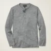 Weiches & atmungsaktives Henley-Hemd aus Merinowolle Weiches & atmungsaktives Henley-Hemd aus Merinowolle