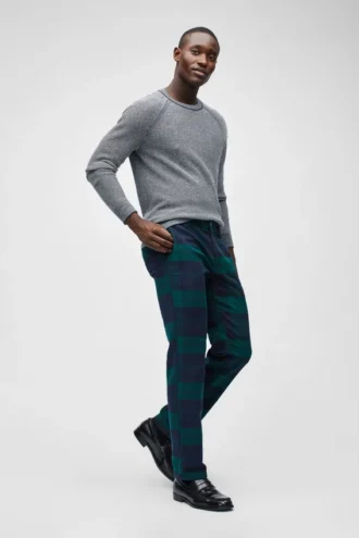 Weihnachts-Stretch-Cordhose