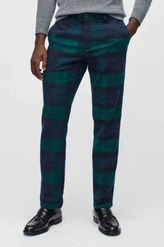 Weihnachts-Stretch-Cordhose