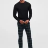 Weihnachts-Tartan-Stretch-Chinos Weihnachts-Tartan-Stretch-Chinos
