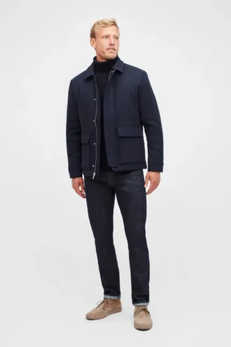 Woll-Bomberjacke