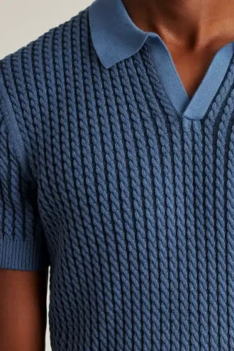 Zopfmuster-Polo Zopfmuster-Polo