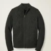 Zopfmuster-Pullover | Schwerer Zopfmuster-Pullover mit Reißverschluss Zopfmuster-Pullover | Schwerer Zopfmuster-Pullover mit Reißverschluss